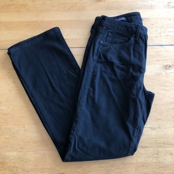 NYDJ Barbara Bootcut Black Jeans Size 4P - Picture 6 of 11